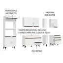 Ver imagem 5 de Armário de Cozinha Completa 270cm Branco Reims Madesa 02