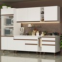 Ver imagem 1 de Armário de Cozinha Completa 270cm Branco Reims Madesa 02
