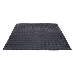 Piso de Borracha Placa Moeda 50 x 50cm - 1
