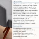 Ver mais imagens de Poltrona Giratória Linho Premium Base Madeira Maciça Juliana