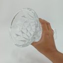 Ver imagem 3 de Full Diamond Vaso 23x15x15cm Cristal Eco Transp