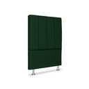 Ver imagem 1 de Cabeceira Estofada Cama Box Carla Linha Premium Cor:Verde;Tamanho:Solteiro 90 cm