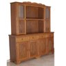 Arca Arca Aparador Buffet Oratório com Vidro Vl Móveis Madeira Maciça Cestaplus - 1