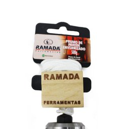 PRUMO DE PAREDE ENVERNIZADO 500G RAMADA - 3 PRUMO DE PAREDE ENVERNIZADO 500G RAMADA - 3
