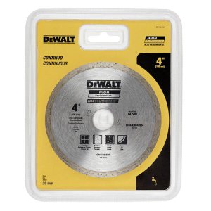 DISCO DIAMANTADO CONTINUO 4" DEWALT