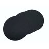 Mouse Pad Preto Redondo Borracha 19 cm - Preta - 50 UN - 1