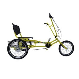 Triciclo Praiano - Montagem Hiper (7 Marchas) - 7 Opções de Cores - Amarelo - 1