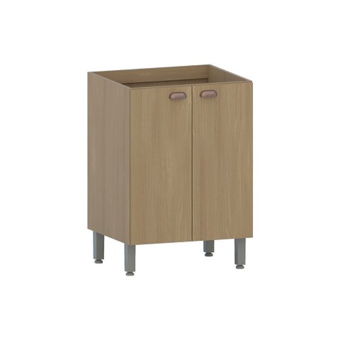 Balcão de Cozinha sem Tampo 60cm 2 Portas Classic Luciane Móveis