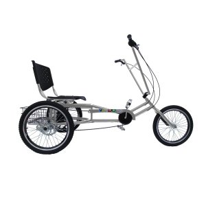 Triciclo Praiano - Montagem Mega (7 Marchas Shimano) - 7 Opções de Cores - Branco
