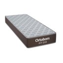 Ver imagem 2 de Cama Box Base Solteiro Preto Colchao Fit D33 Espuma 88x188 - Ortobom