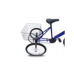Triciclo Aro 26 - Super Luxo - 6 Opções de Cores - Azul - 3