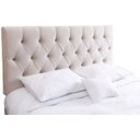 Ver imagem 1 de Cabeceira Painel Casal Queen Paris Capitone 1,60m Suede Areia