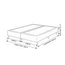 Ver imagem 7 de Base Cama Box King Bipartida 1,93 x 2,03 m Cecília Vilajo – Suede Bege