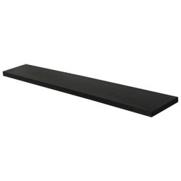 Prateleira Flutuante 20x60 cms com suporte incluso PBS 2060 - Preto - 2