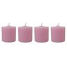 Kit 4 Velas Perfumadas Com Aroma De Rosa - Perfume Seu Lar - 3