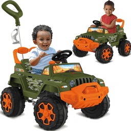 Carrinho de Passeio Pedal Bandeirante Smart Banjipe Camuflado - 1
