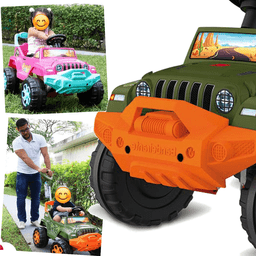 Carrinho de Passeio Pedal Bandeirante Smart Banjipe Camuflado - 4