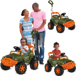Carrinho de Passeio Pedal Bandeirante Smart Banjipe Camuflado - 2