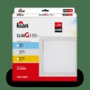 Ver imagem 2 de Painel Led Kian Quadrado Sobrepor Branco 24w Bivolt 4000k -