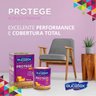 Tinta Parede Fosco Lavavel Protege Eucatex 18l (cores) - Cinza Prata - 4