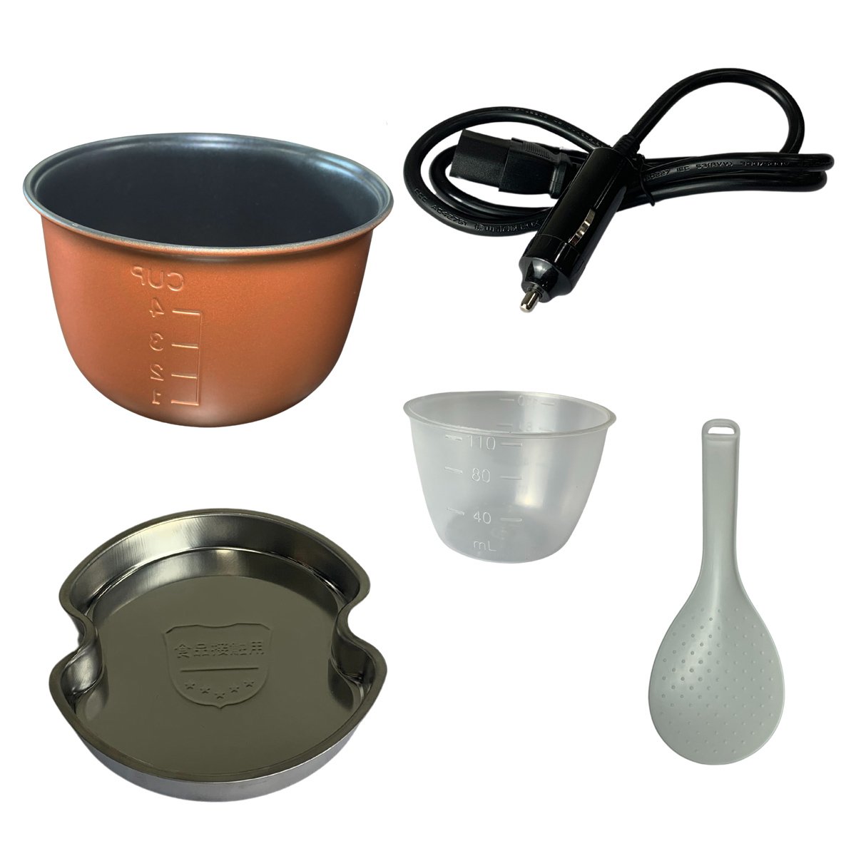 Panela de Arroz Elétrica 12v 1 Litro Universal - 6