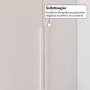 Ver imagem 5 de Guarda-roupa Casal Modulado Salvo 4 Portas 4 Gavetas Branco - Pnr Móveis