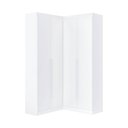 Ver imagem 1 de Guarda-roupa Casal Modulado Salvo 4 Portas 4 Gavetas Branco - Pnr Móveis