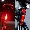 Kit Farol Bike Led Usb Recarregável Dianteiro e Traseiro - 6