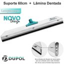 Ver imagem 1 de Rodo Dentado 60cm Alumínio Reforçado + Lâmina Dentada 60cm - Borracha - PT2 (PARA ATINGIR APROX. 2MM