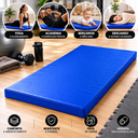 Ver imagem 3 de Colchonete para Yoga e Alongamento 90x40x3 cm Confortável e Resistente Azul Royal