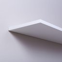 Ver imagem 6 de Kit 2 Prateleiras U 100 X 25cm Branca Suporte Invisível