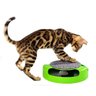 Brinquedo Interativo para Gato, Pegando o Rato Giratório com Arranhador. Divertido e Estimulante. - 3