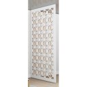 Ver imagem 2 de Painel Vazado Divisória Mdf Madrid Branco - 0,90x2,40m