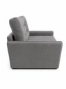Ver imagem 2 de Poltrona Cama Solteiro 2 em 1 Conforto, Elegância Veludo:Cinza