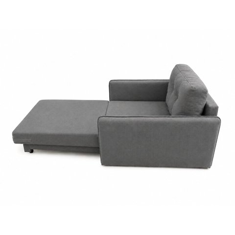 Poltrona Cama Solteiro 2 em 1 Conforto, Elegância Veludo:Cinza