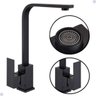 Torneira Gourmet Slim Quadrada Misturador Monocomando Preto Black - 2