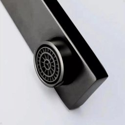 Torneira Gourmet Slim Quadrada Misturador Monocomando Preto Black - 14
