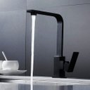 Ver imagem 7 de Torneira Gourmet Slim Quadrada Misturador Monocomando Preto Black