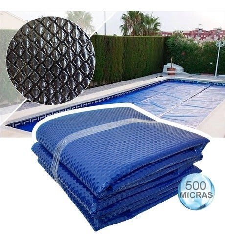 Capa Térmica Para Piscina 11,0 X 5,0m 500 Micras - Preto - 1