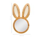 Ver imagem 2 de Espelho Decorativo Infantil 43x44cm Pinus Lebre