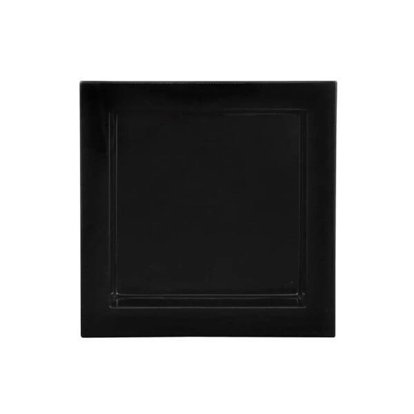 Nicho de Embutir Em Mármore Sintético 30X30Cm Preto Forma Artefatos