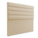 Ver imagem 1 de Cabeceira California para Cama Box Casal 140 Cm Suede Bege - D’Rossi