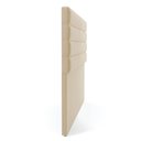 Ver imagem 4 de Cabeceira California para Cama Box Casal 140 Cm Suede Bege - D’Rossi
