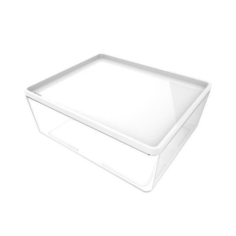 Pote Marmita 3,2 Litros Branco com Tampa Crippa Multiuso