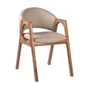 Ver imagem 1 de Cadeira Decorativa Sala de Jantar Luxo Larissa Facto Fendi - Mozzelar