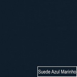 Divã Recamier Curvo Luna 160cm Lado Direito Suede Azul Marinho - 5