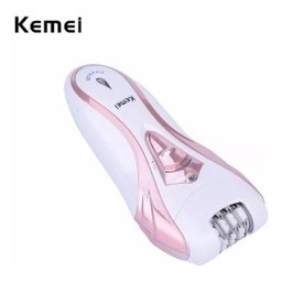 Depilador Elétrico Compacto 3 em 1 Arranca Pelos Pela Raiz Remove Calos Kemei 3010 Luuk Young - 2