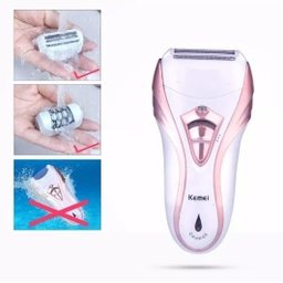 Depilador Elétrico Compacto 3 em 1 Arranca Pelos Pela Raiz Remove Calos Kemei 3010 Luuk Young - 4