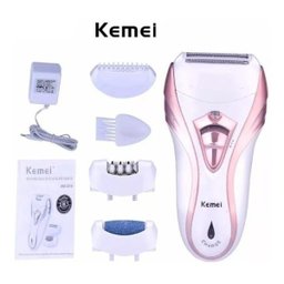 Depilador Elétrico Compacto 3 em 1 Arranca Pelos Pela Raiz Remove Calos Kemei 3010 Luuk Young - 7