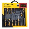 Jogo De Chaves Stanley 49 Peças Com Bolsa - Amarelo - 1